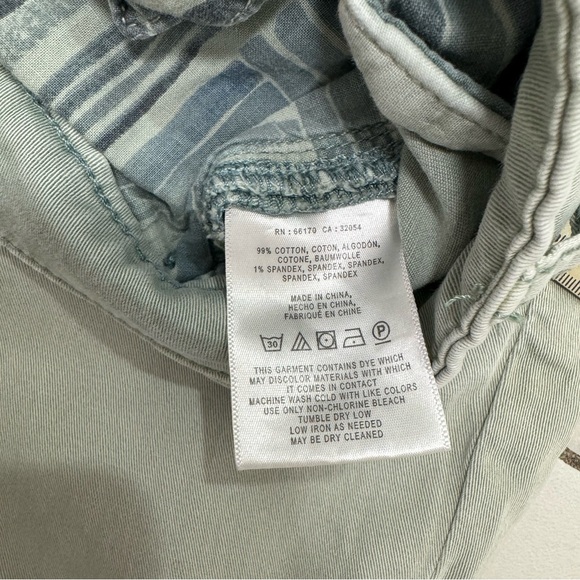 Anthropologie Pilcro & the Letterpress Pants Women's 28 Mint Green Chino - Picture 6 of 7